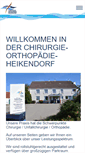 Mobile Screenshot of chirurgie-heikendorf.de